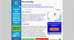 Desktop Screenshot of minnesota-map.org